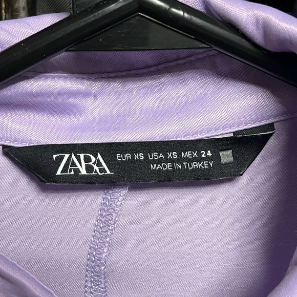 Zara satin effect blouse XS - Picture 4 of 4